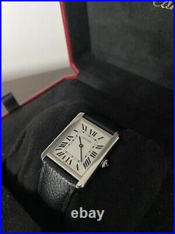 Cartier Tank Silver Men's Watch