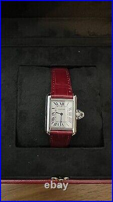 Cartier Tank Silver Women's Watch WSTA0060