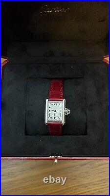 Cartier Tank Silver Women's Watch WSTA0060
