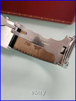 Cartier Tank Solo 2006 Stainless Steel Box Leather Strap (175)