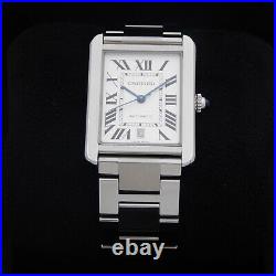 Cartier Tank Solo Automatic Extra Large W5200028 Stainless Steel Complete