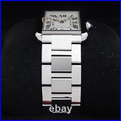 Cartier Tank Solo Automatic Extra Large W5200028 Stainless Steel Complete