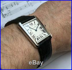 Cartier Tank Solo L Unisex Quartz Wristwatch
