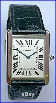 Cartier Tank Solo L Unisex Quartz Wristwatch