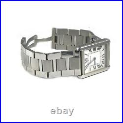 Cartier Tank Solo Large Stainless Steel Watch ref. 3169