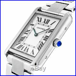 Cartier Tank Solo Large W5200014 Stainless Steel Watch