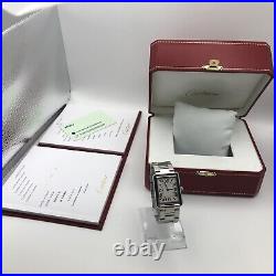 Cartier Tank Solo Mens Watch Ref. 3169 Classic Timepiece 2018 Box And Papers