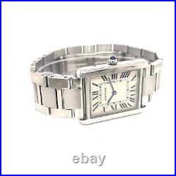 Cartier Tank Solo Quartz 2010 Watch with Box & Papers