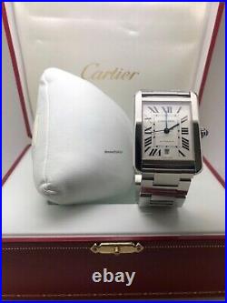 Cartier Tank Solo Silver Men's Watch W5200028