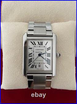 Cartier Tank Solo Silver Men's Watch W5200028