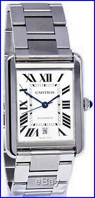 Cartier Tank Solo Stainless Steel Automatic Watch 3515 W5200028