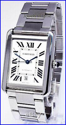 Cartier Tank Solo Stainless Steel Automatic Watch 3515 W5200028