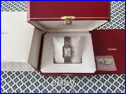 Cartier Tank Solo Watch PM/Medium 24mm31mm Unisex Great Condition original box