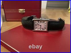 Cartier Tank Solo Watch With Box And Papers