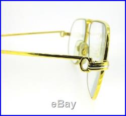 Cartier Tank Vintage Eyeglasses 1988 6212 Stainless Steel