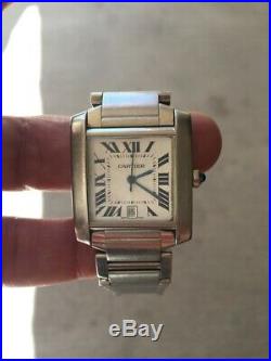 Cartier Tank W51002Q3 Wrist Watch for Men and Unisex 2302