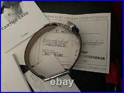 Cartier Tank black Unisex Adult Watch 2405