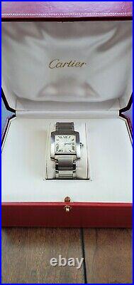 Cartier Tank large W51002Q3 Wrist Watch for Men and Unisex