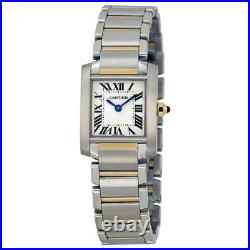 Cartier W51007Q4 Tank Francaise Women's 18kt Gold Two-Tone Stainless Steel Watch