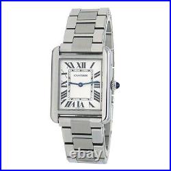 Cartier W5200013 Tank Solo 30MM Women's Stainless Steel Watch
