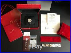 Cartier W5200014 Tank Solo Large Watch Stainless Steel BOX AND PAPERS
