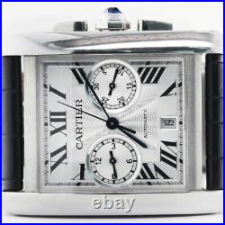 Cartier Watch Tank MC Chronograph OG BOX & PAPERS