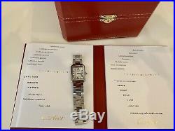 Cartier Womens Tank Solo Small Stainless Steel