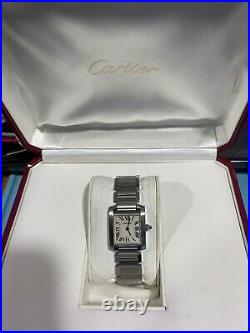 Cartier tank francaise ladies Small