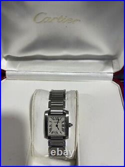 Cartier tank francaise ladies Small