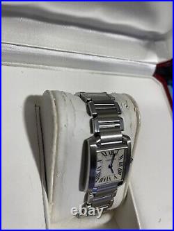 Cartier tank francaise ladies Small