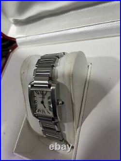 Cartier tank francaise ladies Small