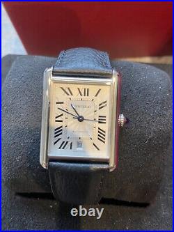 Cartier tank must xl With 7 Years Cartier Warranty Remaining