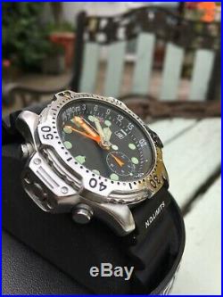 Citizen promaster aqualand Vintage Divers Watch With Tank And Instructions