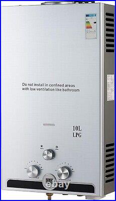 Co. Z Gas Water Heater 10l Lpg Stainless Steel 17kw Winter/summer Mode