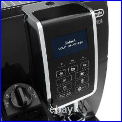 De'Longhi Dinamica Bean to Cup Coffee Machine in Black ECAM350.55. B Refurbished