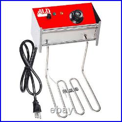 Deep Fryer Electric Fryer for Commercial Use Stainless Steel 1 Tank 6L