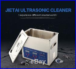 Digital Ultrasonic Cleaner Ultra Sonic Bath Cleaner Cleaning Tank Timer Heater