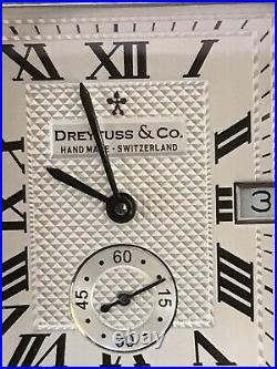 Dreyfuss & Co 1974 ModelMens Swiss Made Watch DGS001140/06. (Tank Style)