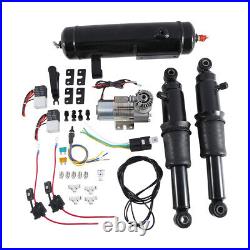 Electric Center Stand & Air Ride Suspension Air Tank For Harley Touring 09-16 US
