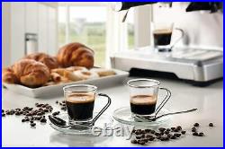 Espresso Coffee Machine with Bean Grinder, Stainless Steel, 1600 W, Ariete 1313