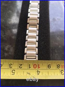 Genuine CARTIER Tank Francaise Ladies 2384 18K Gold / Steel Watch Bracelet 15mm