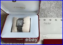 Genuine Cartier Tank Solo LM Ladies Watch In Original Box With Paperwork