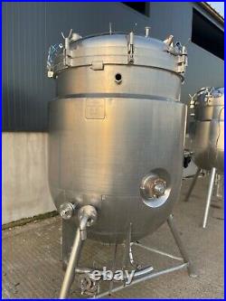 Giusti 1000 litres vacuum stainless steel tank, vacuum tank 1000 litres