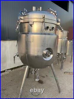 Giusti 500 litres vacuum stainless steel tank, vacuum tank 500 litres