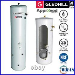 Gledhill Stainless Lite Plus Slimline IND60-SL INDIRECT Unvented Cylinder