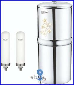 Gravity Water Filter System (purifier) Stainless Steel