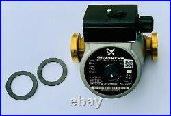 Grundfos OEM UPS0 15-60 130 Secondary Hot Water Brass Body 230V Circulator Pump