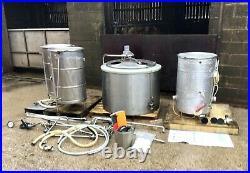 Herms Brewing System VAT INCLUDED Ex Micro Brewery Stainless Tanks & Fittings