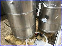 Herms Brewing System VAT INCLUDED Ex Micro Brewery Stainless Tanks & Fittings