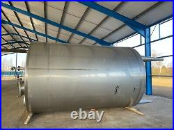 Holding Mixing Tank 25000 L, stainless steel 316